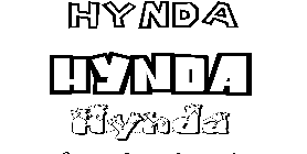 Coloriage Hynda