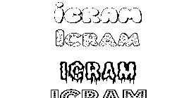 Coloriage Icram