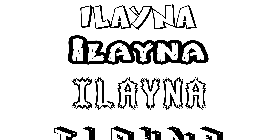Coloriage Ilayna