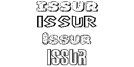 Coloriage Issur