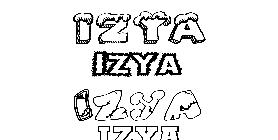 Coloriage Izya