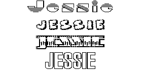 Coloriage Jessie