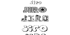 Coloriage Jiro