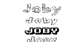 Coloriage Joby