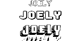 Coloriage Joely