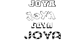Coloriage Joya
