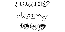 Coloriage Juany