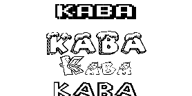 Coloriage Kaba