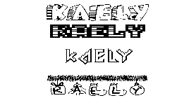 Coloriage Kaely
