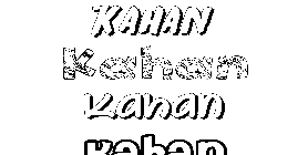Coloriage Kahan