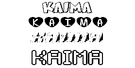 Coloriage Kaima