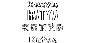 Coloriage Katya
