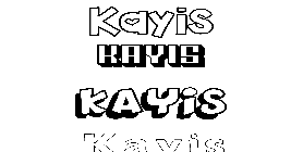Coloriage Kayis