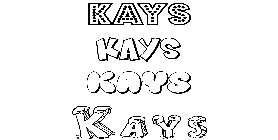 Coloriage Kays
