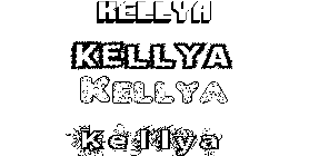 Coloriage Kellya