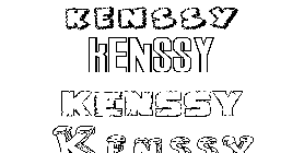 Coloriage Kenssy