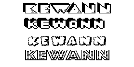 Coloriage Kewann