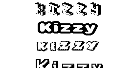 Coloriage Kizzy