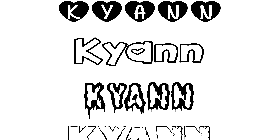 Coloriage Kyann