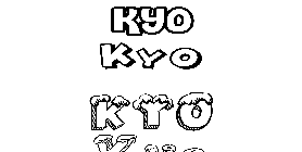 Coloriage Kyo