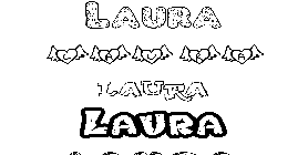 Coloriage Laura