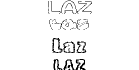 Coloriage Laz