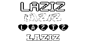 Coloriage Laziz