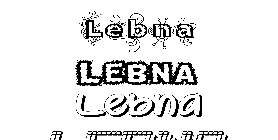 Coloriage Lebna