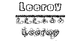 Coloriage Leeroy