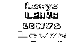 Coloriage Lewys