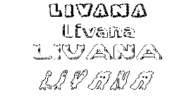 Coloriage Livana