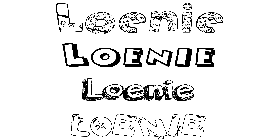 Coloriage Loenie