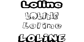 Coloriage Loline