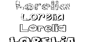 Coloriage Lorelia