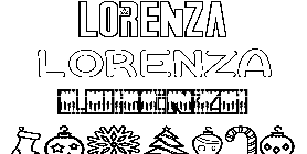 Coloriage Lorenza