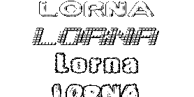 Coloriage Lorna