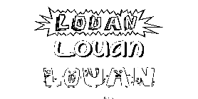 Coloriage Louan