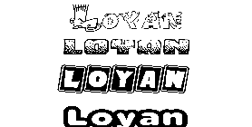 Coloriage Loyan