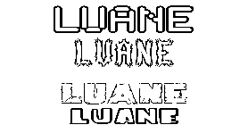 Coloriage Luane