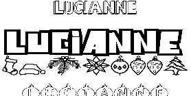 Coloriage Lucianne