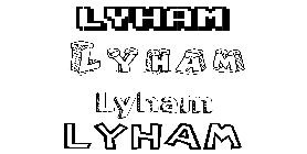 Coloriage Lyham