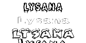 Coloriage Lysana