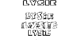 Coloriage Lysie