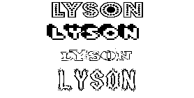 Coloriage Lyson