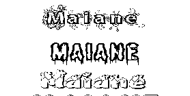 Coloriage Maiane