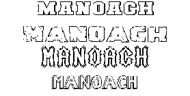 Coloriage Manoach