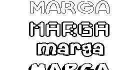 Coloriage Marga