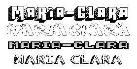 Coloriage Maria-Clara