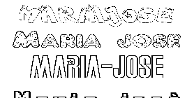 Coloriage Maria-José