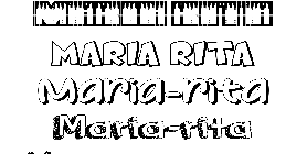 Coloriage Maria-Rita